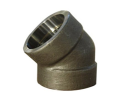 Codo de soldadura por encastre de 45°
